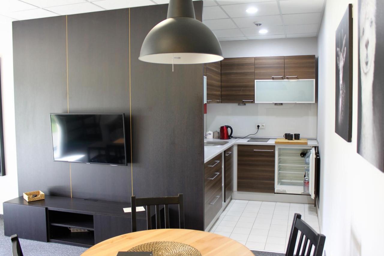 Apartament Nad Jeziorem Sukiel Z Wlasna Plaza أولشتين المظهر الخارجي الصورة